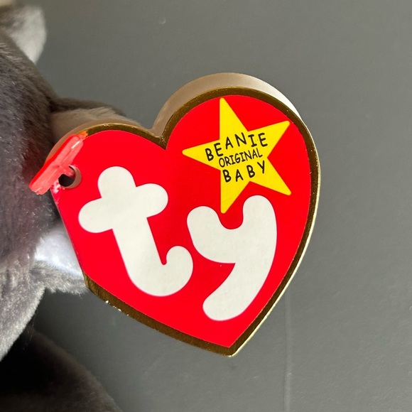 NWT Ty Beanie Babies Nanook The Husky Rare And Retired With Matching Teenie Baby - Picture 7 of 10